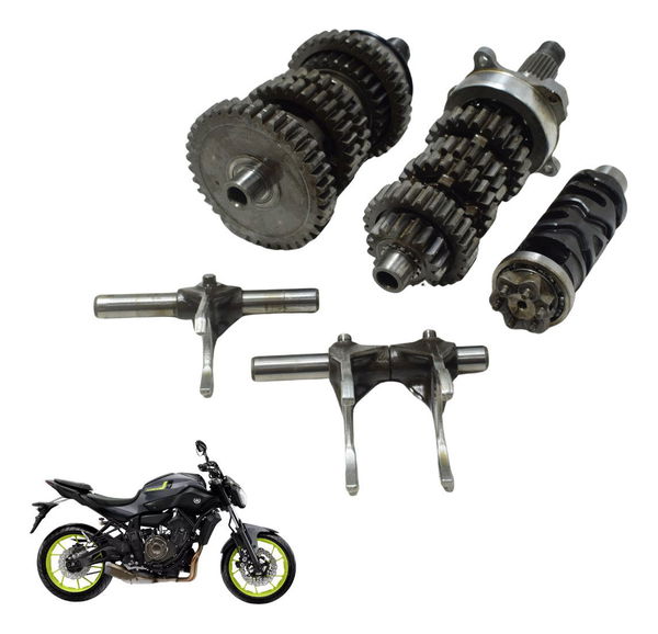 Caixa Marcha Câmbio Yamaha Mt 07 15-18 Original