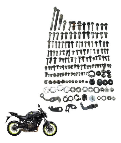 Kit Parafuso Diversos Yamaha Mt 07 15-18 Original