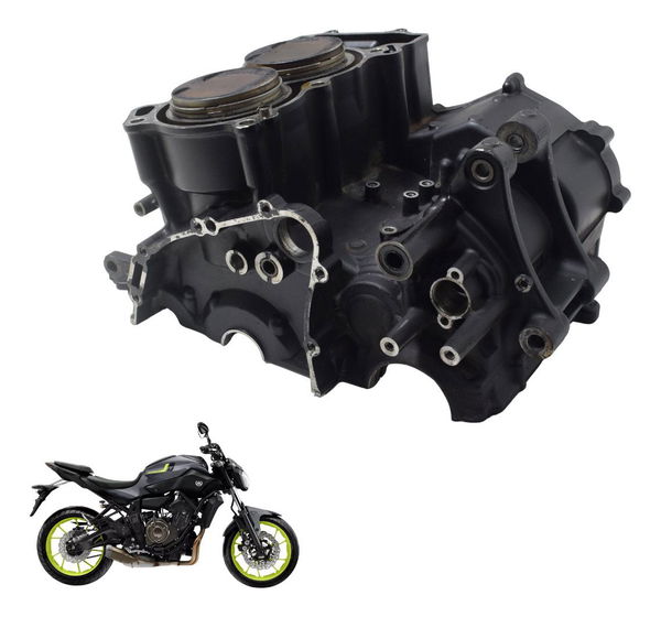 Bloco Superior Pistão E Anéis Yamaha Mt 07 15-18 Original