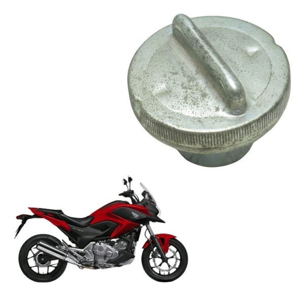 Tampa Tanque Combustível Honda Nc 700 12-15 Original Cinza
