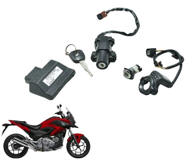 Kit Chave Ignição Honda Nc 700 12-15 Original