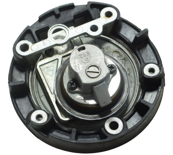 Tampa Tanque Com Trava Ferramen Yamaha Xtz 250 Tenere 11-15 Cinza