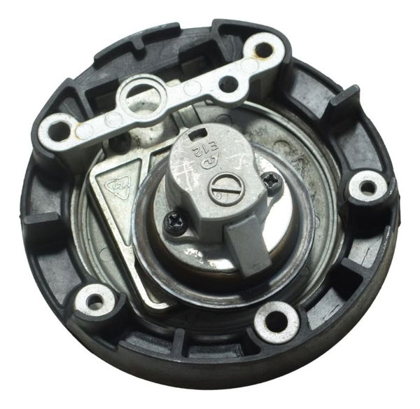 Tampa Tanque Com Trava Ferramen Yamaha Xtz 250 Tenere 11-15 Cinza