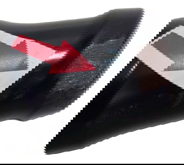 Peso Guidão Original Kawasaki Z900 18/20 Ralado 42062 Preto