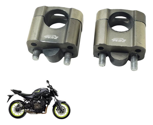 Par Riser Guidão Zem Yamaha Mt 07 15-18