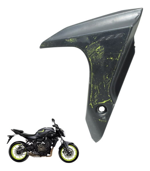 Acabamento Paralama Diant Esq C/ava Yamaha Mt 07 15-18 Orig