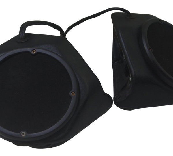 Par Caixa Som Tour Pack C/deta Harley Touring 14-23 Original