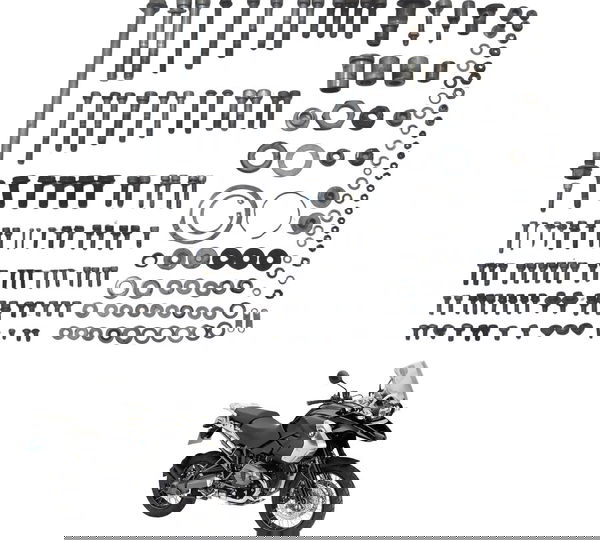 Kit Parafusos Diversos Bmw R 1200 Gs 08-12 Original