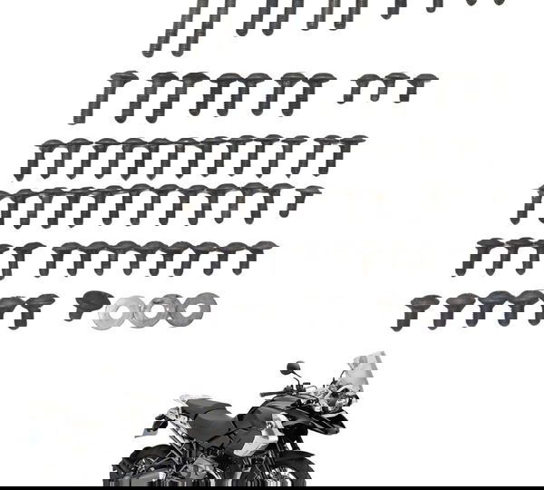 Kit Parafusos Carenagem Bmw R 1200 Gs 08-12 Original