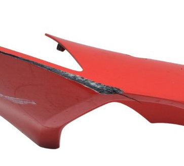 Carenagem Rabeta Esquerda C/avaria Bmw S 1000 Rr 20-24 Orig Vermelho