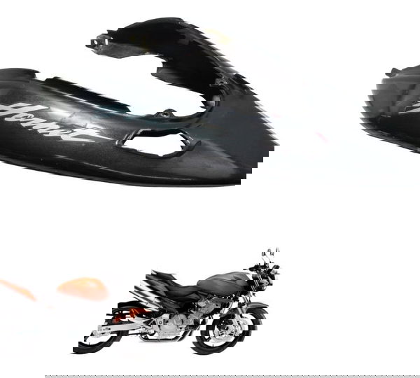 Carenagem Rabeta C/avaria Honda Cb 600f Hornet 04-07 Origina Preto