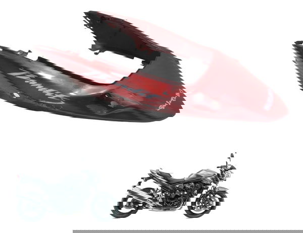 Carenagem Rabeta C/avaria Suzuki Gsx 650 Bandit N 11-16 Orig Vermelho