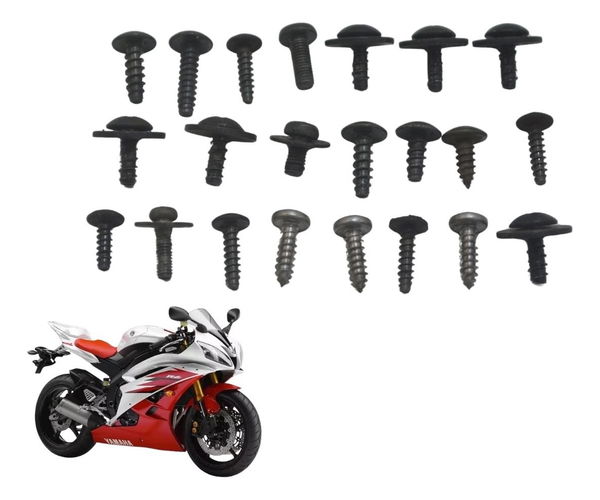 Kit Parafusos Soberbos Yamaha Yzf R6 06-12 Original