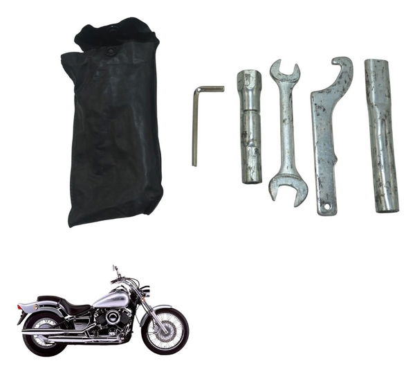 Kit Ferramentas Yamaha Drag Star Xvs 650 98-08 Original