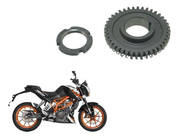 Engrenagem Virabrequim Ktm Duke 200 12-17 Original