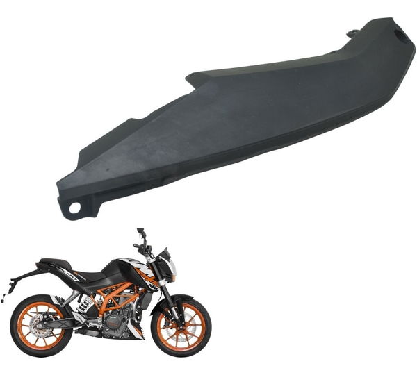 Carenagem Rabeta Inferior Esq Ktm Duke 200 12-17 Original Preto