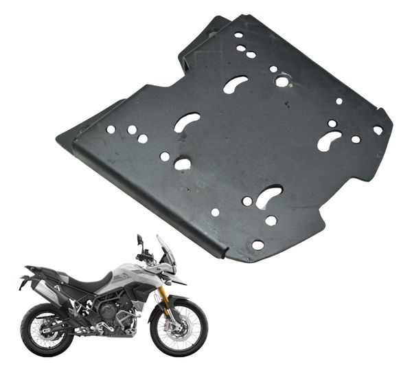 Chapa Suporte Baú Triumph Tiger 900 Rally Pro 20-23