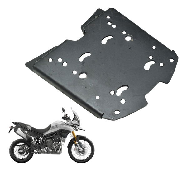 Chapa Suporte Baú Triumph Tiger 900 Rally Pro 20-23