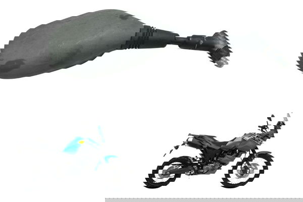 Espelho Retrovisor Dir Paralelo Yamaha Xt 660z Tenere 12-15