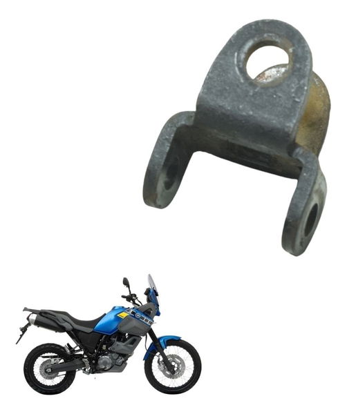 Suporte Pedaleira Dianteira Yamaha Xt 660z Tenere 12-15 Orig Preto