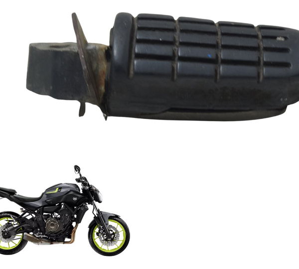 Pedaleira Traseira Direita C/detalhes Yamaha Mt 07 15-18