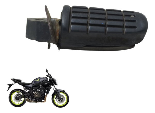 Pedaleira Traseira Direita C/detalhes Yamaha Mt 07 15-18