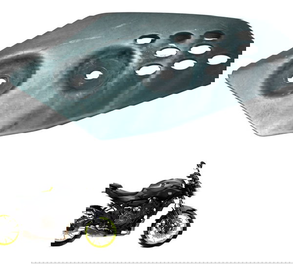 Protetor Pedaleira Esquerdo Yamaha Mt 07 15-18 Original