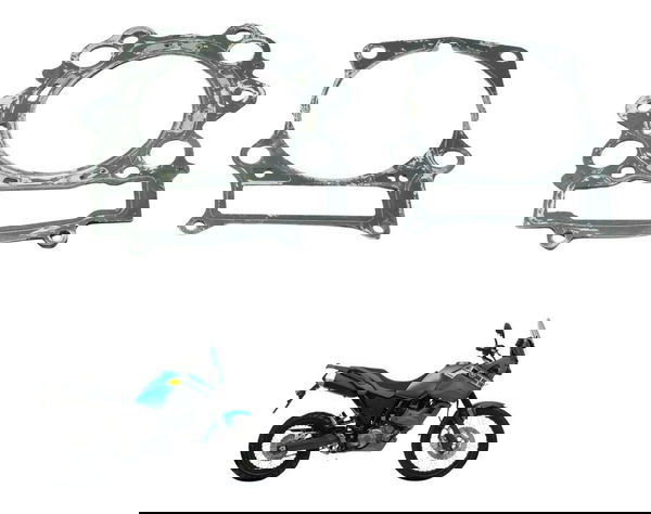 Par Junta Cilindro Cabeçote Yamaha Xt 660z Tenere 12-15 Orig