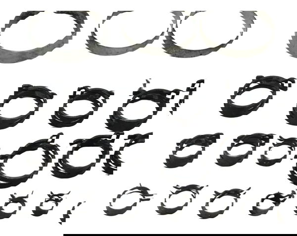 Kit Abraçadeiras Diversas Triumph Tiger 900 Rally Pro 20-23