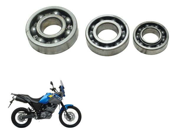 Kit Rolamentos Motor Yamaha Xt 660z Tenere 12-15 Original