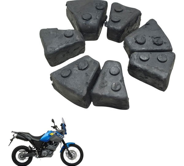 Coxim Cubo Coroa C/ Avaria Yamaha Xt 660z Tenere 12-15 Orig