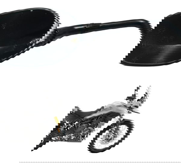 Carcaça Espelho Dir C/deta Triumph Tiger 900 Rally Pro 20-23