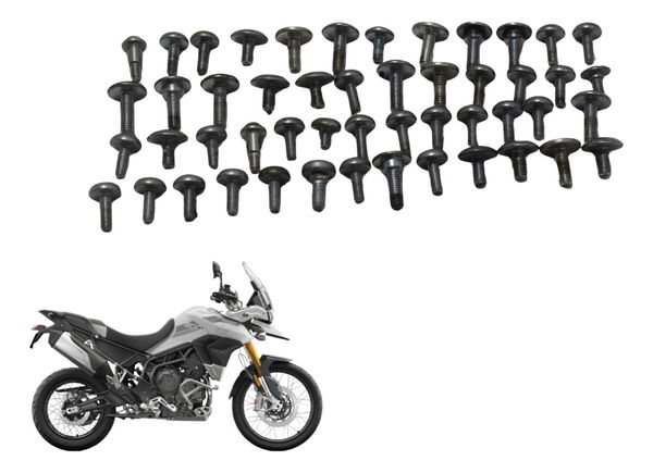 Kit Parafusos Carenagem Triumph Tiger 900 Rally Pro 20-23