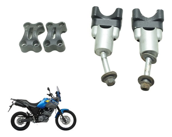 Par Riser Guidão C/ Alongador Yamaha Xt 660z Tenere 12-15