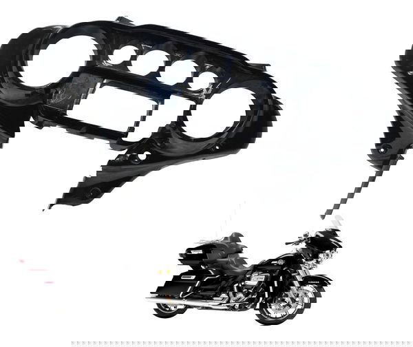 Carenagem Painel Morcegão C/avar Harley Electra Touring 114 Preto