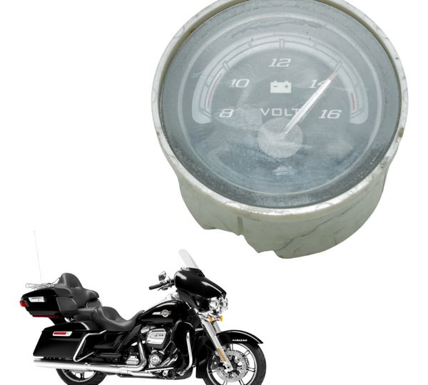 Medidor Voltagem C/avari Harley Electra Touring M8 114 19-23