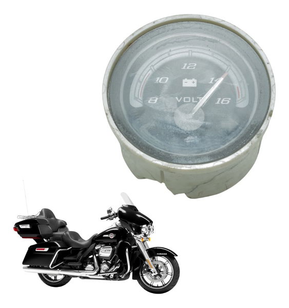 Medidor Voltagem C/avari Harley Electra Touring M8 114 19-23