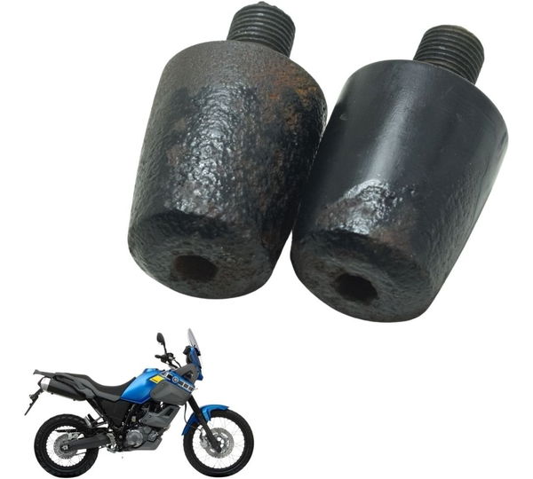 Par Peso Guidão C/detal Yamaha Xt 660z Tenere 12-15 Original