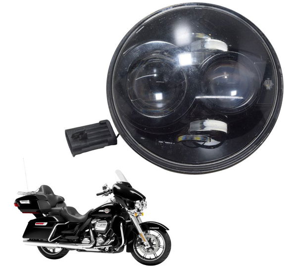 Farol Led Harley Electra Touring M8 114 19-23 Original
