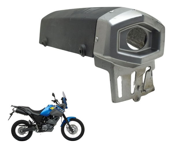 Capa Ponteira Escape Esq Yamaha Xt 660z Tenere 12-15 Origina
