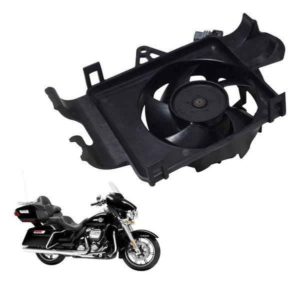 Ventoinha Radiador Esq C/avari Harley Electra Touring M8 114