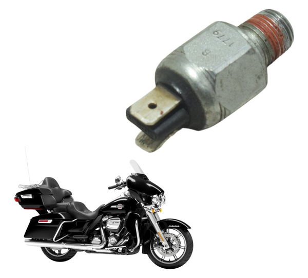 Interruptor Freio Tras Harley Electra Touring M8 114 19-23 Cinza