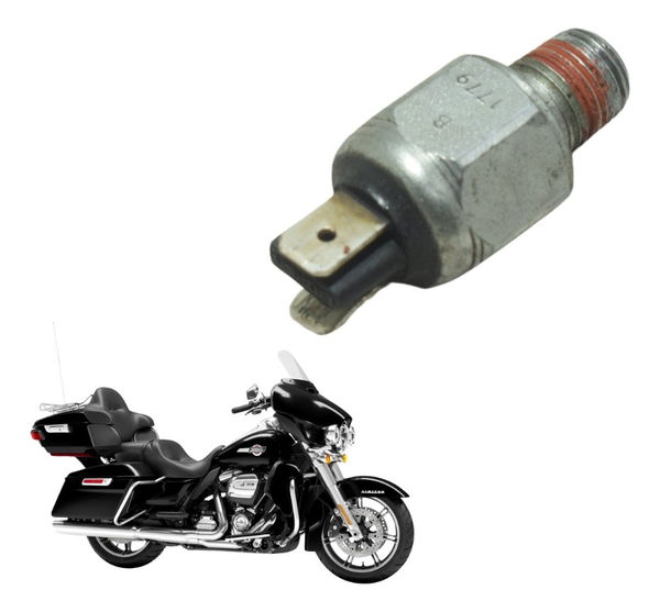 Interruptor Freio Tras Harley Electra Touring M8 114 19-23 Cinza