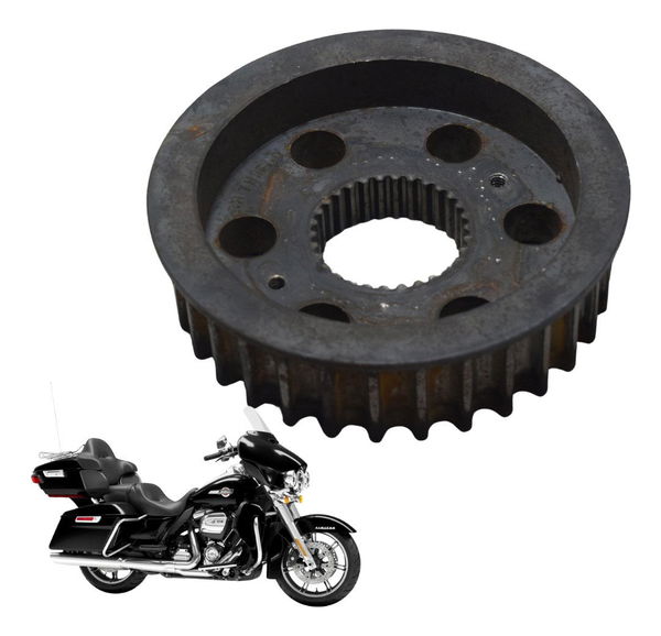 Polia Pinhao Harley Electra Touring M8 114 19-23 Preto