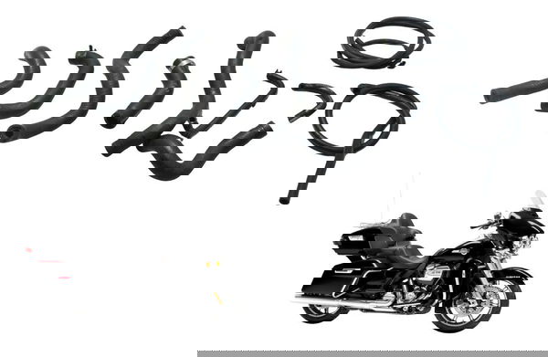 Kit Mangueiras Harley Electra Touring M8 114 19-23 Original