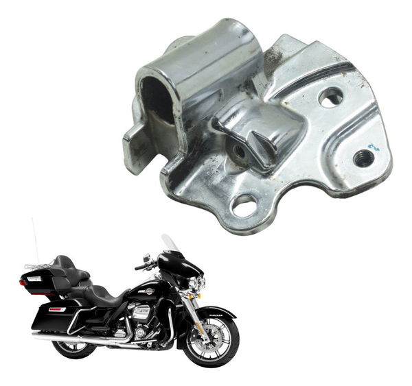 Suporte Pedal Descan C/detal Harley Electra Touring M8 114 Prateado