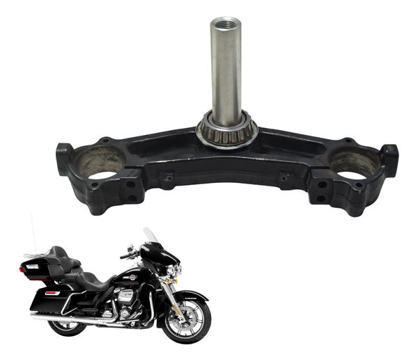 Mesa Inferior Empenada Harley Electra Touring M8 114 19-23 Preto