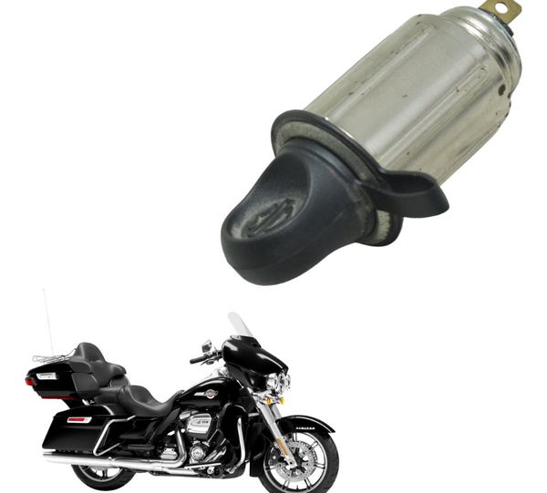 Tomada 12v Acendedor Harley Electra Touring M8 114 19-23