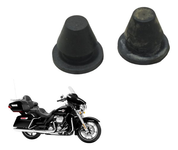 Par Acabamento Borracha Harley Electra Touring M8 114 19-23