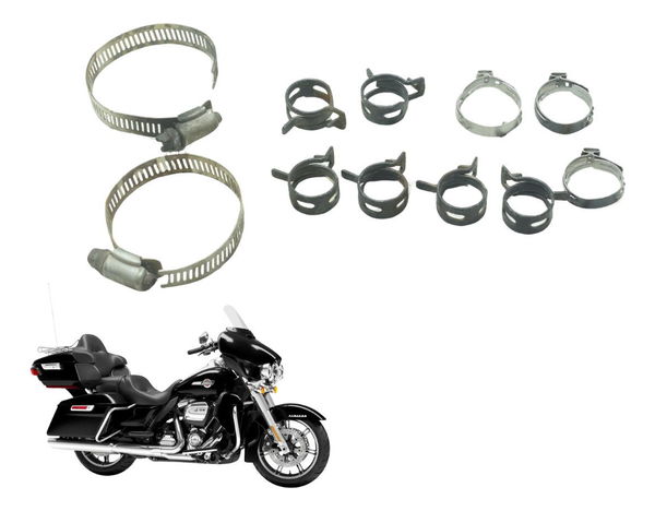 Kit Abraçadeiras Diversas Harley Electra Touring M8 114 19-2